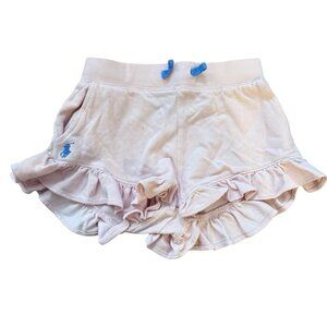 Polo Ralph Lauren Ruffle Knit Shorts Casual Pink Girls Size 7